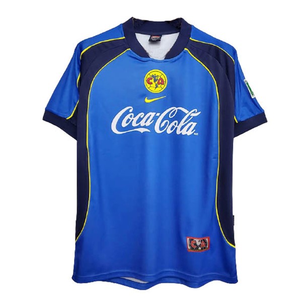 Authentic Camiseta América 2ª Retro 2001 2002 Azul